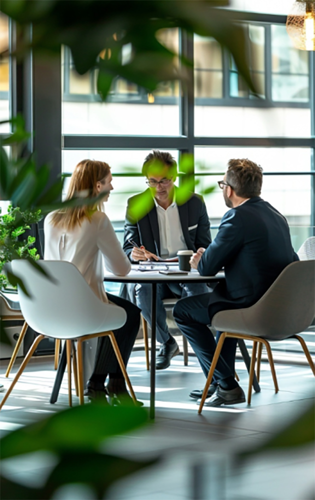 Team Arbeit am Laptop